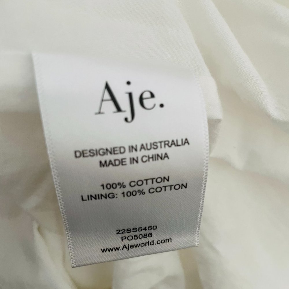 Aje Marie Frill Bib Mini Dress - Picture 7 of 11